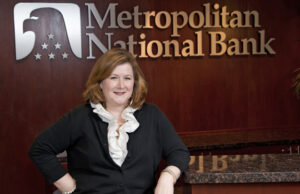 Susie Smith at Metropolitan National Bank in 2013.