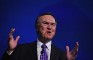 Wal-Mart CEO Mike Duke. At its annual meeting, the retailer announced a $15 billion share buyback program.