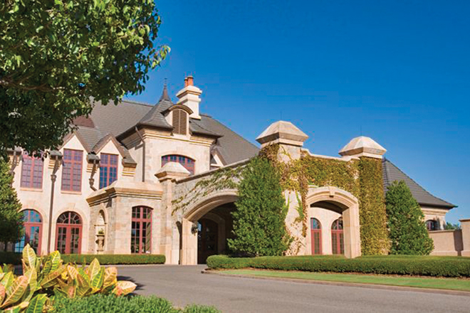 The 55,000-SF clubhouse at Gaillardia Golf & Country Club in Oklahoma City.