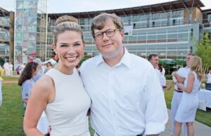 Jessica Dean and Blake Rutherford