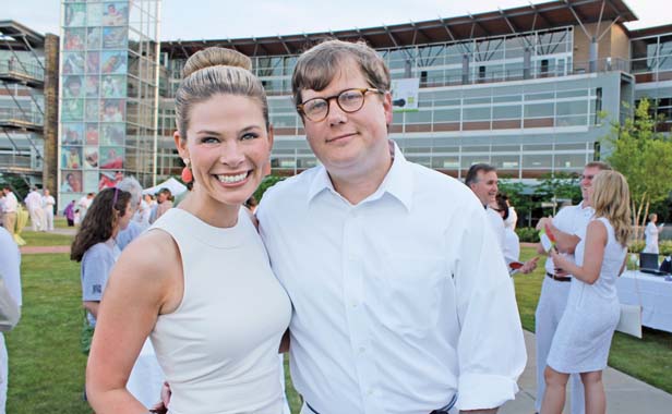 Jessica Dean and Blake Rutherford