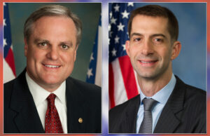 Sen. Mark Pryor, D-Ark. (left), and Rep. Tom Cotton, R-Ark.