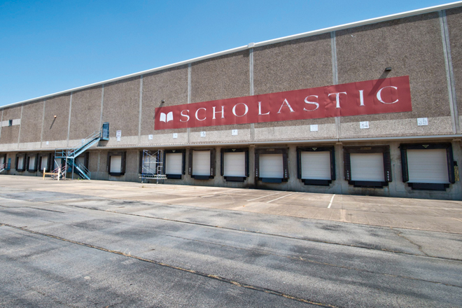 Scholastic Distribution at 1 Champs Blvd. in Maumelle.&nbsp;