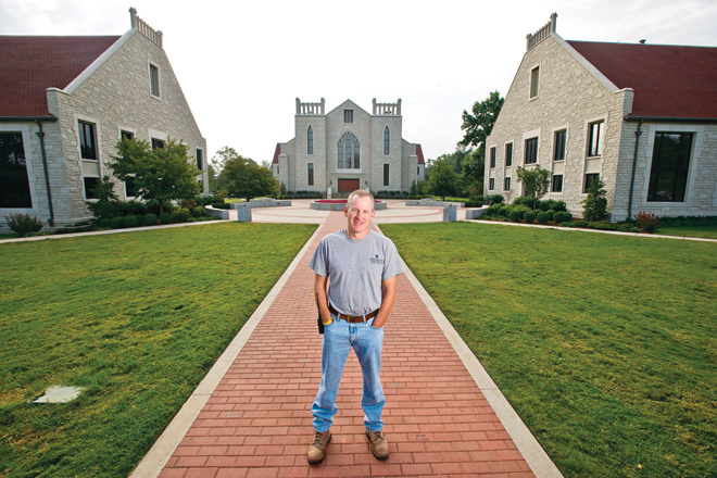 Steve Brankle with John Brown University is a leader in providing research, implementation and coordination of efforts to further the university&rsquo;s long-term sustainability plan.