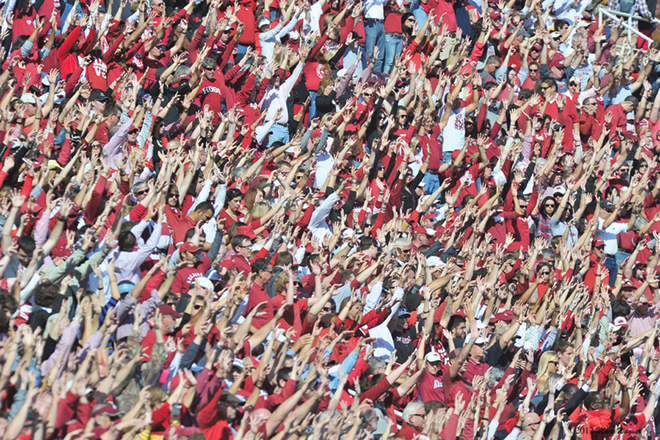 From pro sports to prep sports, fan use of technology during games is on the rise.