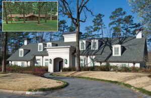 The residence at 32 Valley Club Circle underwent a massive makeover.