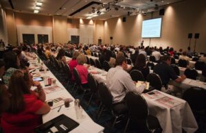 About 300 people attended Wednesday's Arkansas Business Health Care Symposium at the Statehouse Convention Center in Little Rock.