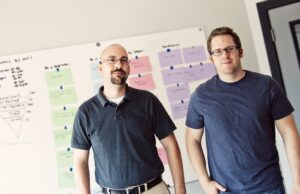 RevUnit co-founders Michael Paladino (left) and Joe Saumweber