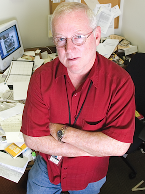 Wally Hall, in 2007.