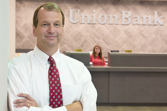 Dave Dickson, president of Union Bank & Trust of Monticello.