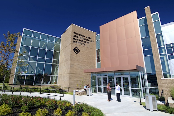 Inside the new $16 million Pulaski Technical College Culinary Arts and Hospitality Management Institute in Little Rock.