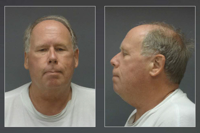 James William "Jim" Bolt, 60, in booking photos from the Benton County Sheriff's Office, August 30, 2013