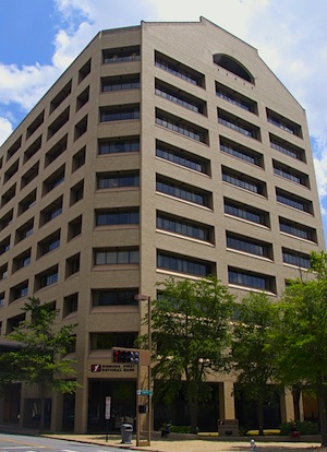 Simmons First National Bank Corp. building in Little Rock.