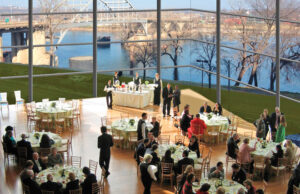 Architect&rsquo;s rendering of Robinson Center Auditorium ballroom expansion.