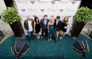 The Btiques staff poses for a group shot before a recent event on the Fayetteville square.&nbsp;