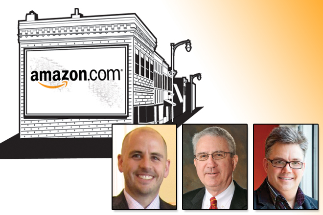 From left, Robert Coon, Randy Zook and Chris McMillen