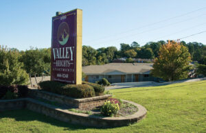 &ldquo;A Henry Management Community&rdquo; is still present on the sign in front of Little Rock&rsquo;s Valley Heights Apartments, even though the ownership has changed and David Henry&rsquo;s company has all but disappeared.