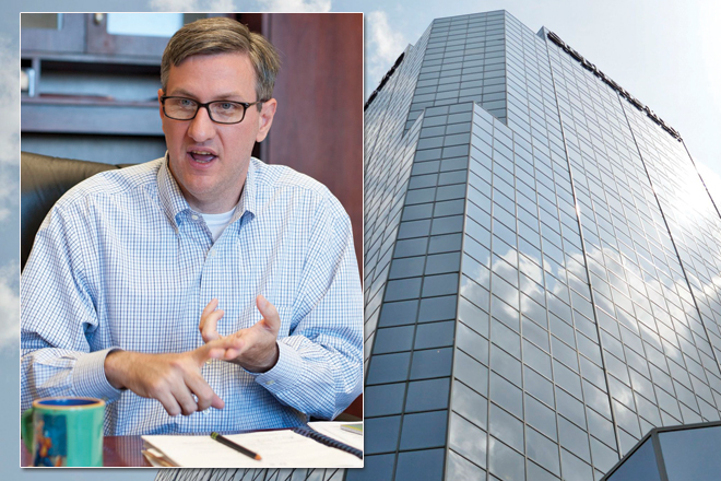 Heath Abshure, shown in a file photo from 2011, has been commissioner of the Arkansas Securities Department for six years.