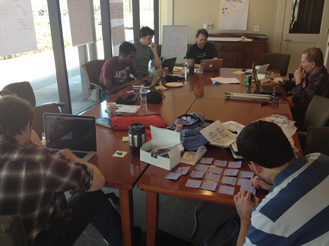 The Simple Service team that included Noble Impact's Chad Williamson brainstormed during Startup Weekend Little Rock earlier this year. It went on to win the event. Startup Weekend comes to Fayetteville beginning Friday.