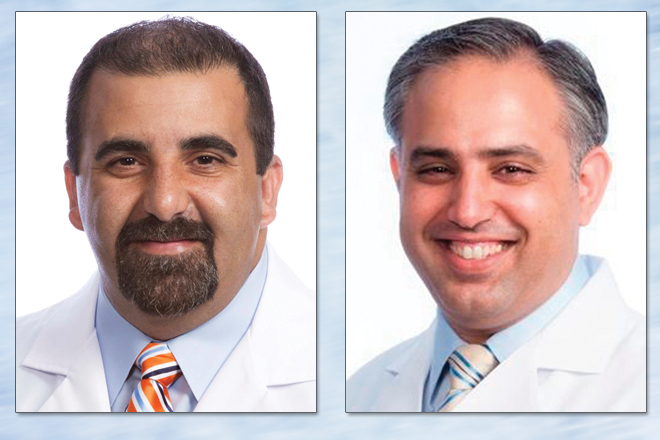 Dr. Stephen F. Shafizadeh (left) and&nbsp;Dr. Tarek Abuelem have&nbsp;joined the Arkansas Neuroscience Institute team at St. Vincent Infirmary in Little Rock
