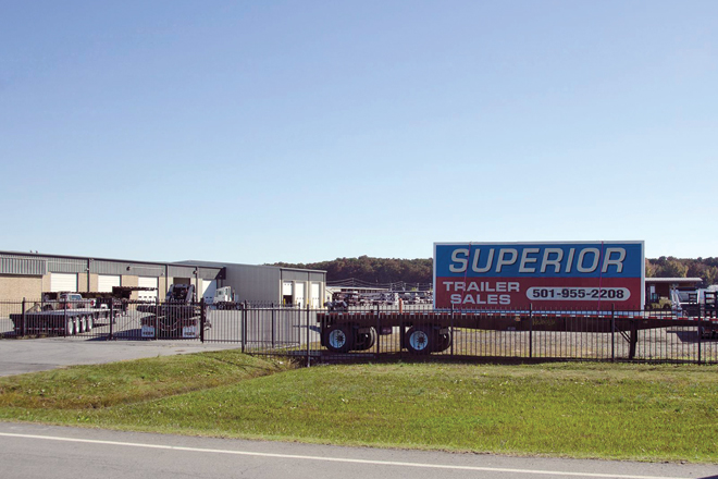 Superior Trailer Sales has set up shop in the former digs of an RV superstore at 10600 Maybelline Road in North Little Rock.&nbsp;