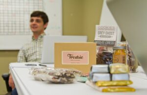 Treatsie -- with co-founder Keith Hoelzeman -- ships to customers in all 50 states and will look to expand internationally soon.