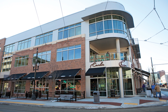 Cache will be open on the ground floor of the Arcade Building at President Clinton and River Market Avenues in Little Rock. (Russ Powell)