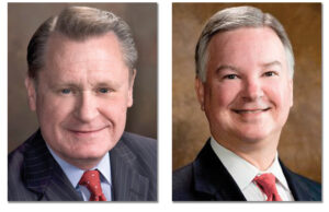 David Gearhart, left, and Brad Choate