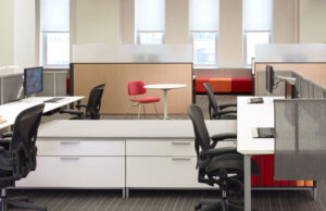 Evo offers Herman Miller products along with other office furnishings.