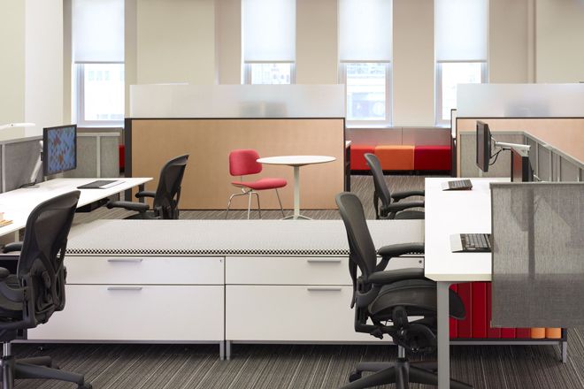 Evo offers Herman Miller products along with other office furnishings.
