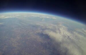 This shot was taken from near space, roughly 24 miles above the earth, from the Greenbrier High School space balloon that was launched in November by EAST Initiative students who will benefit from the Launch Pad.