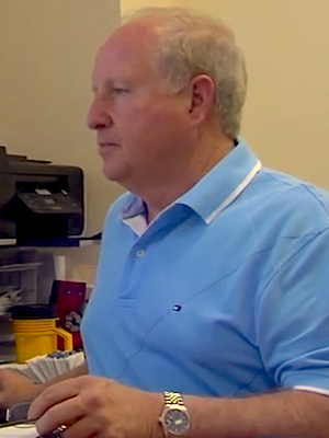 John Stacks, as seen in the online video "Rampant Injustice."