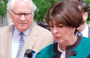 Martha Shoffner, ex-State Treasurer, walked away from a plea deal in favor of taking her bribery case to trial. (Photo by Mauren Kennedy)