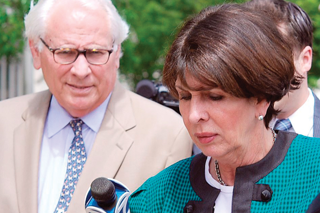 Martha Shoffner, ex-State Treasurer, walked away from a plea deal in favor of taking her bribery case to trial. (Photo by Mauren Kennedy)