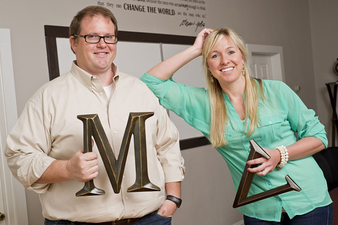 Movista co-founders Stan Zylowski and April Seggebruch. (Photo by Beth Hall)