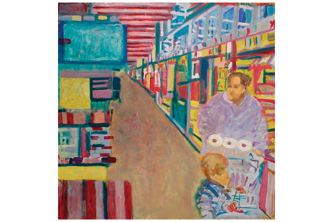 &ldquo;Everyday Vegas&rdquo; is one of artist Brendan O&rsquo;Connell&rsquo;s series of works set in Wal-Mart.