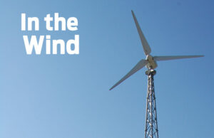 Utility companies in Arkansas are seeing the benefits of wind energy, generated by turbines such as this one near Newport. (Photo by Mark Friedman)