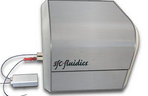 The Phase I prototype of SFC Fluidics' MD Analyzer&trade; diagnostic platform. The Phase II grant will fund its further development.&nbsp;(Courtesy of SFC Fluidics)