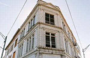 The Friedman-Mincer Building is undergoing renovation to become ProPak&rsquo;s headquarters. (Photo by Beth Hall)