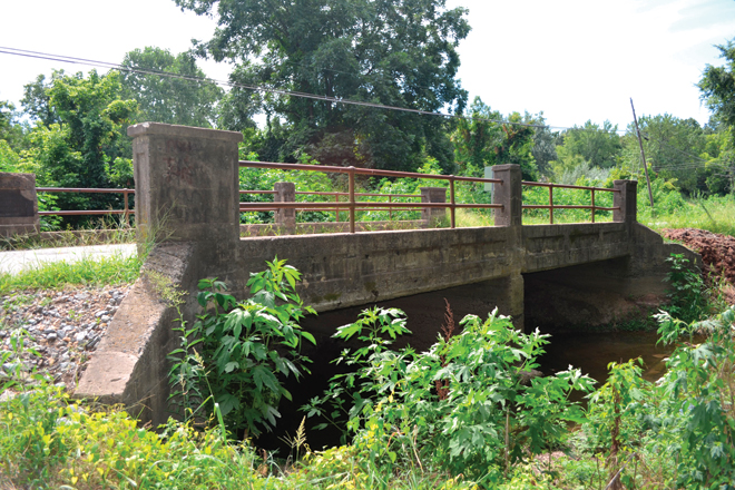 The North Washington Street Bridge in DeWitt is one of five Arkansas properties recently placed on the National Register of Historic Places.