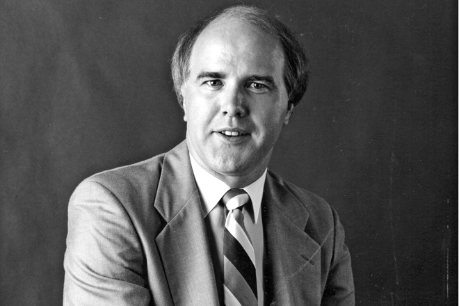 George Gleason II was barely in his 30s when he was featured on the cover of Arkansas Business. (Photo by Andrew Kilgore)