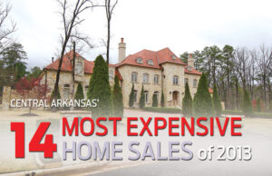 Fourteen residential properties in Pulaski County topped the million-dollar mark when sold in 2013.