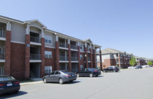 Foothills Apartments at 2401 Lakeview Road in North Little Rock. (Photo by Jason Burt)