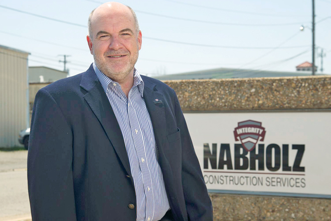 Greg Williams, CEO of Nabholz, said he worries that there will be a shortage of construction workers because millennials aren&rsquo;t attracted to the industry. (Photo by Jason Burt)
