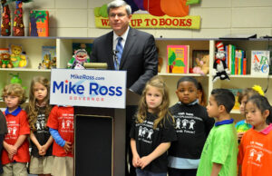 Mike&nbsp;Ross detailed his plan Wednesday to expand the Arkansas Better Chance program, which has seen its funding remain flat over the past several years. The Democrat is running for Arkansas governor.