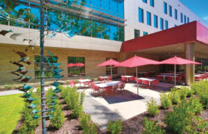 Southwest Power Pool built a cafe at its new headquarters as a way of enticing employees to stay on campus during leisure hours.