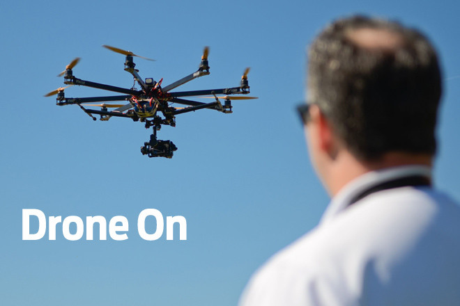 Tim Trieschmann, an aerial photographer in Little Rock, has three multirotor drones.