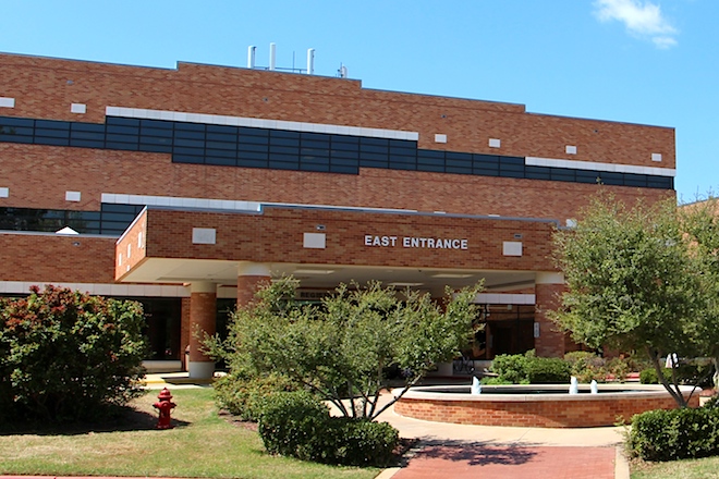 Conway Regional Health System's east entrance.