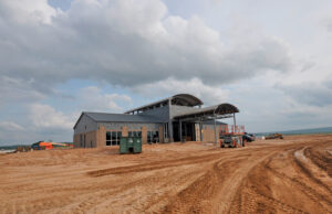 Construction of Conway&rsquo;s new airport and terminal is underway at the Lollie Bottoms region south of the city.