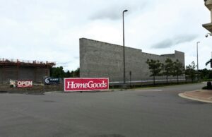 Construction recently began on a HomeGoods store at The Promenade at Chenal. The home furnishing store is set to open this fall.